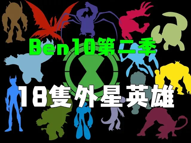 【ben10】第二部18隻外星英雄【ultimate alien】【童年神作】